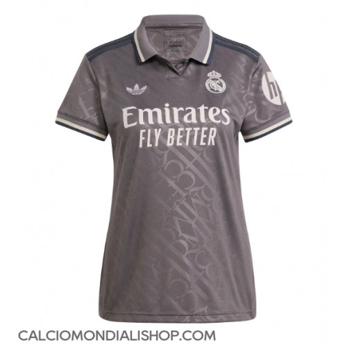 Maglie da calcio Real Madrid Terza Maglia Femminile 2024-25 Manica Corta